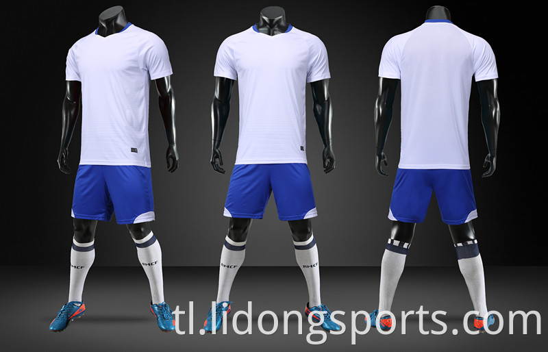 Pasadyang bagong disenyo murang sublimation pag -print ng OEM logo soccer jersey wear para sa football club uniporme kit